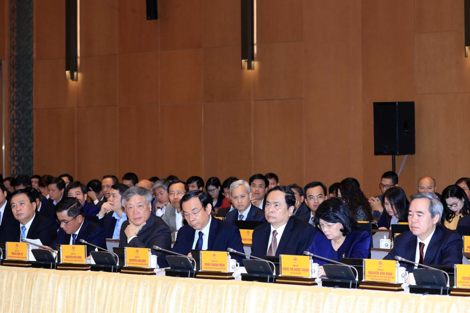 Các đại biểu tham dự hội nghị. (Ảnh: Thống Nhất/TTXVN)