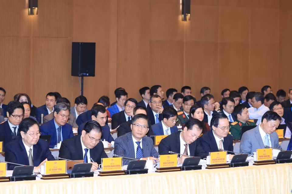Các đại biểu tham dự hội nghị. (Ảnh: Thống Nhất/TTXVN)