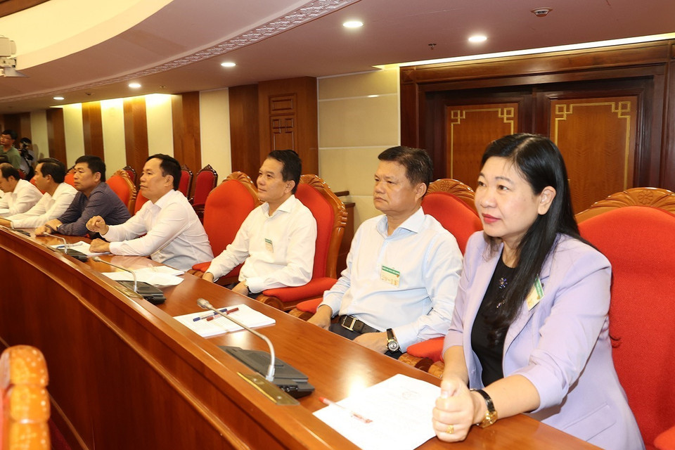 Các đại biểu dự hội nghị. (Ảnh: Trí Dũng/TTXVN)