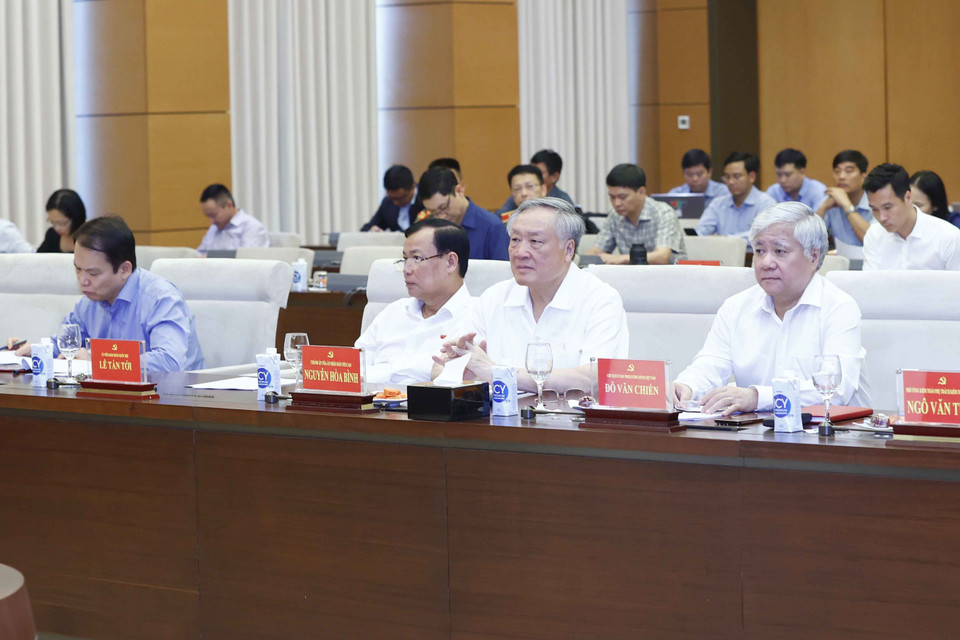 Đại biểu dự hội nghị. (Ảnh: Doãn Tấn/TTXVN)