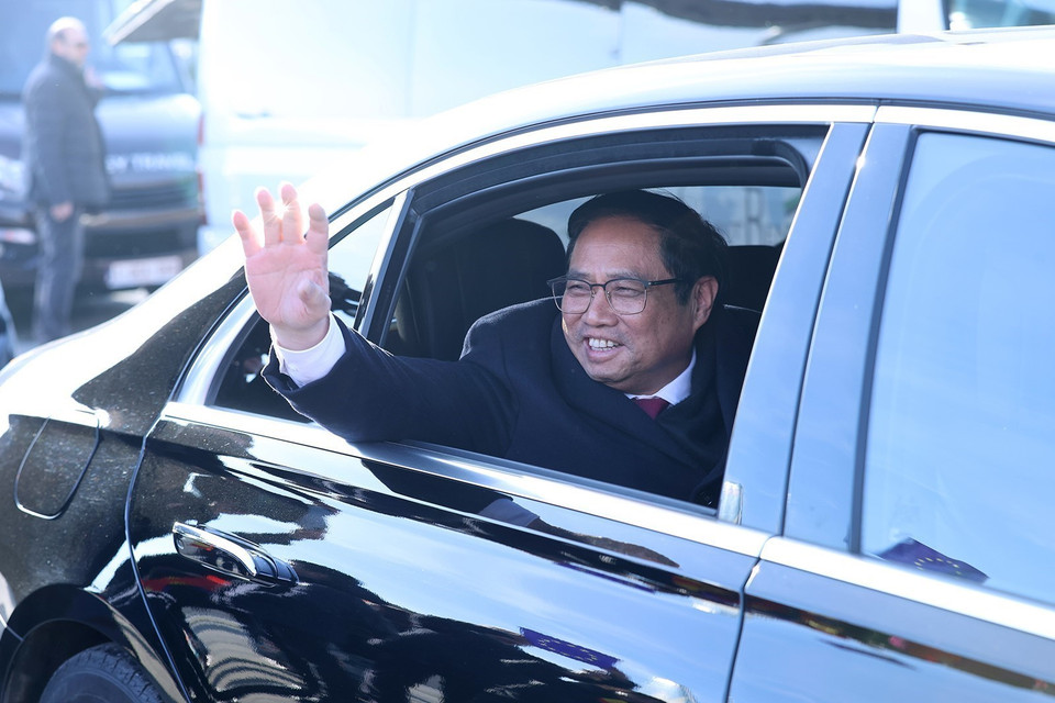 Chuyến công tác tham dự hội nghị của Thủ tướng Chính phủ Phạm Minh Chính bao gồm hàng loạt hoạt động đa phương và song phương. (Ảnh: Dương Giang/TTXVN)