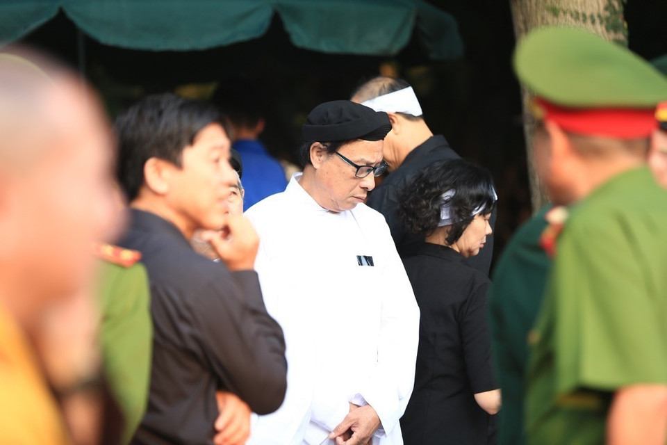 Những hình ảnh xúc động tại lễ tang nguyên Tổng Bí thư Đỗ Mười. (Ảnh: Trọng Đạt/TTXVN)