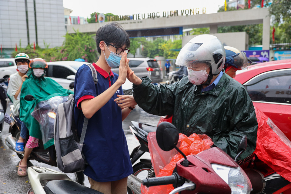 Trước đó, nhà trường sẽ tổ chức buổi phổ biến quy chế thi theo hình thức trực tuyến. (Ảnh: Minh Sơn/Vietnam+)