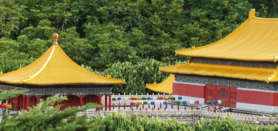 Một góc Công viên chủ đề Vương quốc tí hon (Window on China Theme Park). (Ảnh: Trần Long/Vietnam+) 