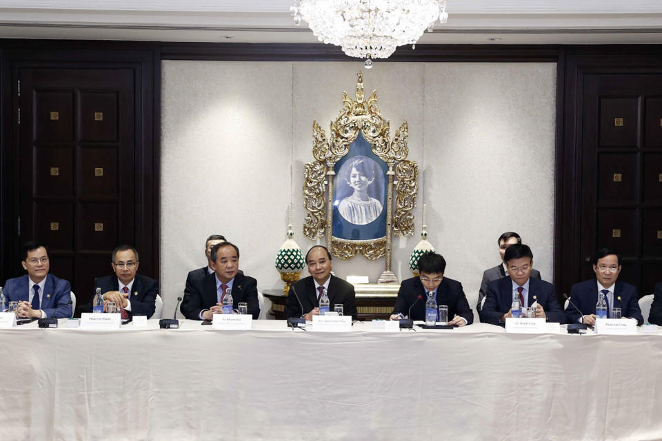 Các đại biểu dự tọa đàm. (Ảnh: Thống Nhất/TTXVN)