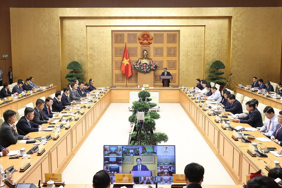 Hàn Quốc hiện là đối tác FDI lớn nhất tại Việt Nam, đang đầu tư ở 19/21 ngành kinh tế . (Ảnh: Dương Giang/TTXVN)