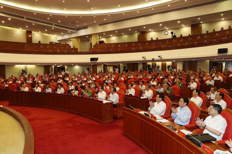 Các đại biểu dự hội nghị. (Ảnh: Trí Dũng/TTXVN)