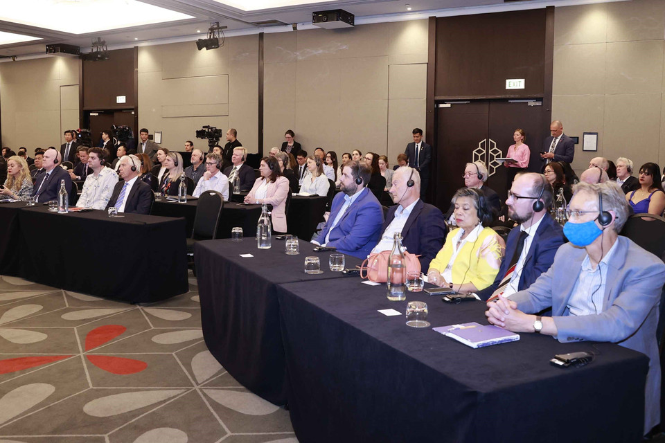 Đại biểu dự diễn đàn. (Ảnh: Doãn Tấn/TTXVN)