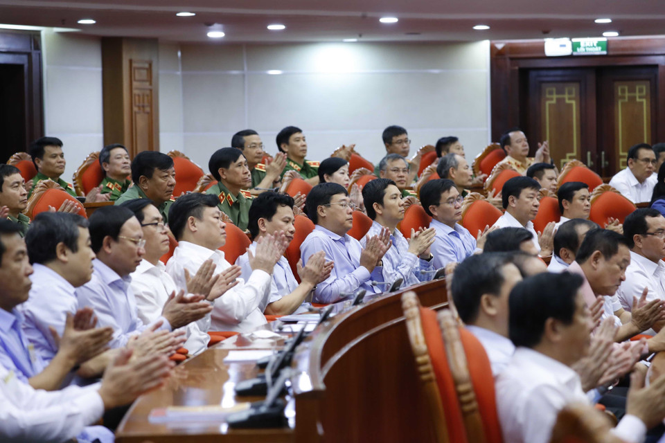 Đại biểu dự Hội nghị. (Ảnh: Phương Hoa/TTXVN)