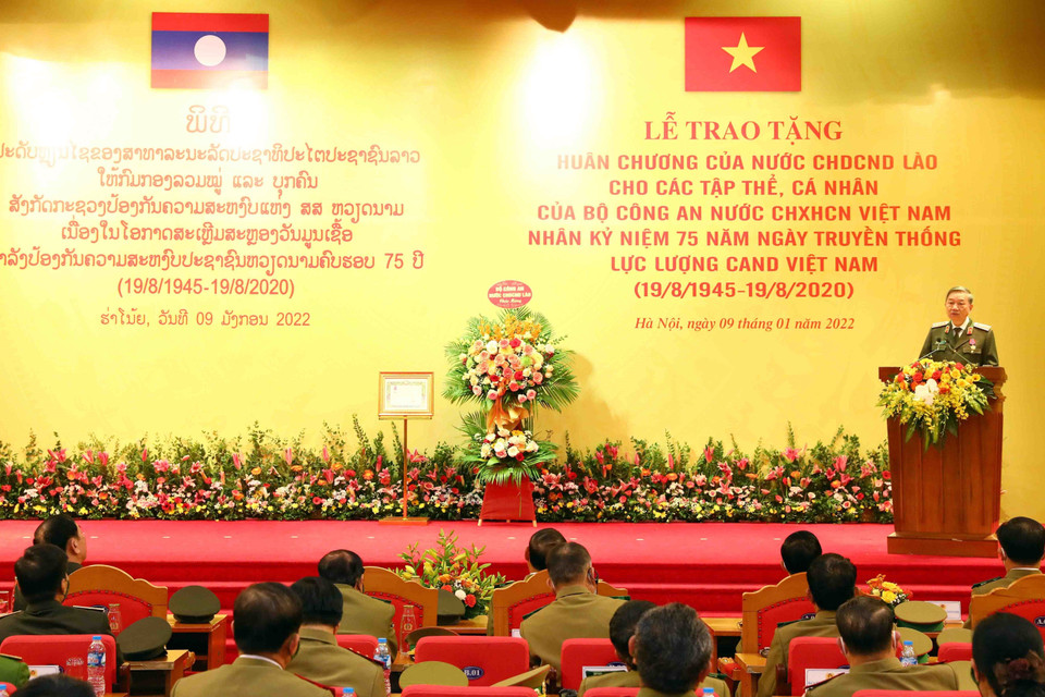 Quang cảnh buổi lễ. (Ảnh: Phạm Kiên/TTXVN)