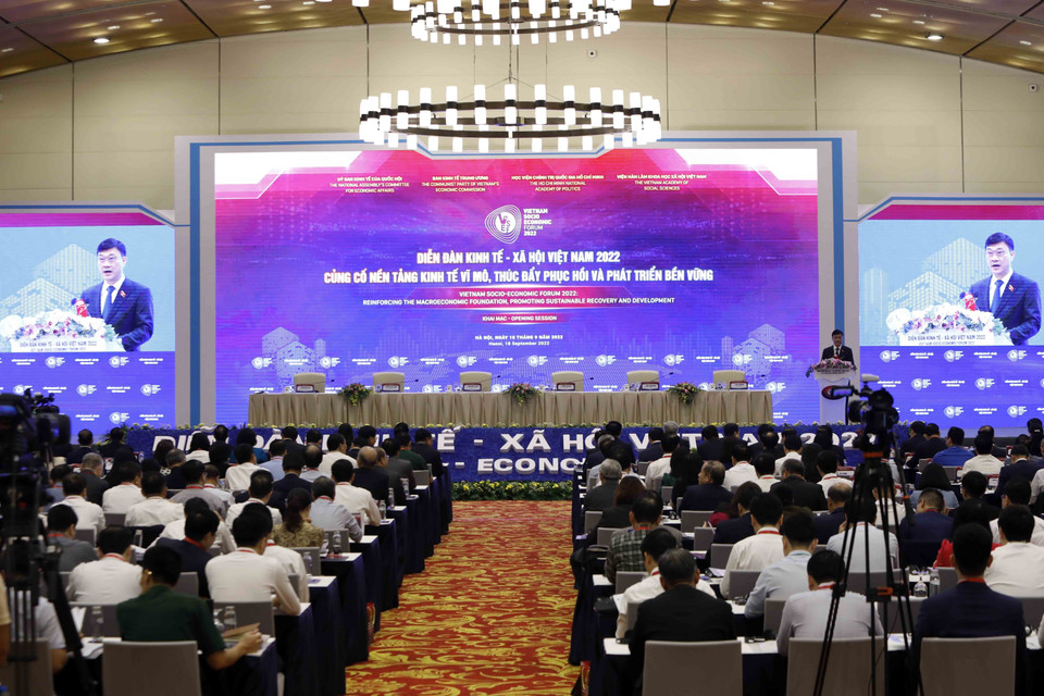  Quang cảnh diễn đàn. (Ảnh: An Đăng/TTXVN)