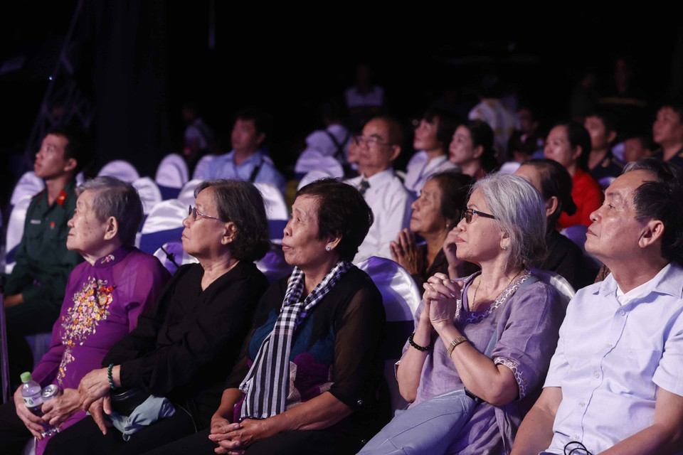 Các đại biểu dự chương trình. (Ảnh: Thống Nhất/TTXVN)