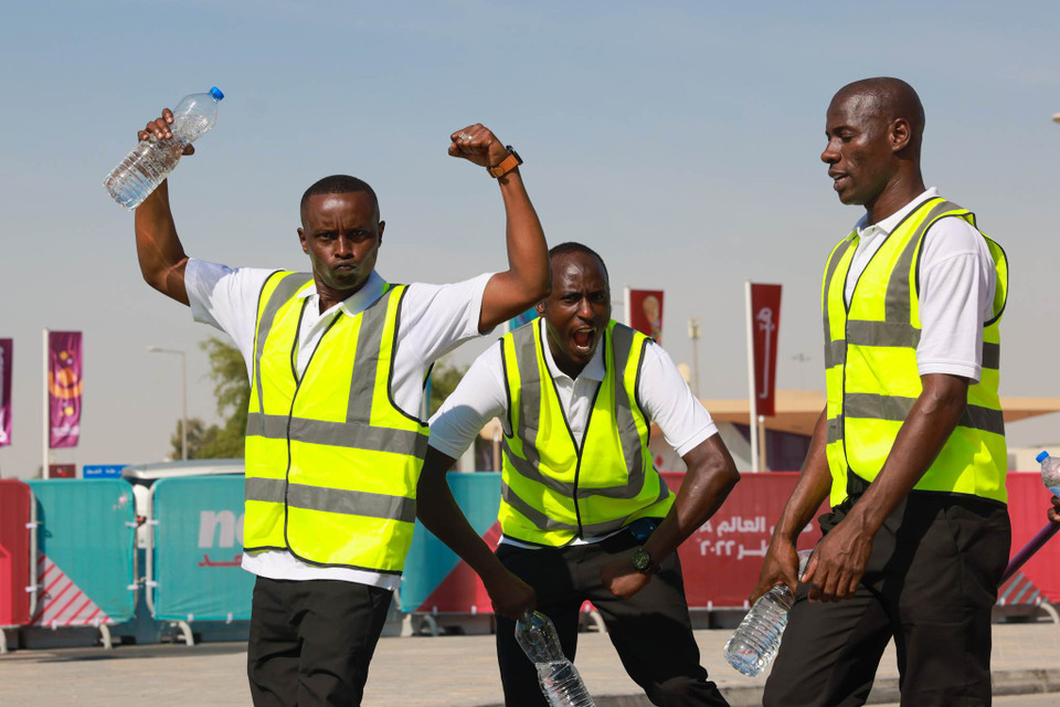 Tất cả đều đã sẵn sàng cho World Cup 2022. (Ảnh: Hải An/Vietnam+)