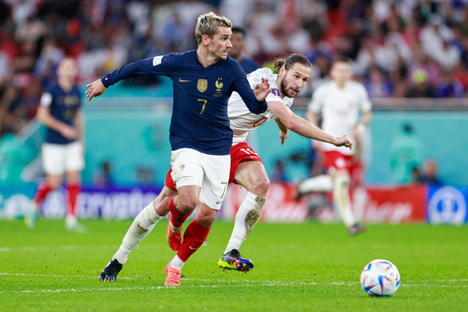 Pháp tự tin bước vào màn chạm trán Ba Lan ở vòng 1/8 World Cup 2022. (Ảnh: Hải An/Vietnam+)