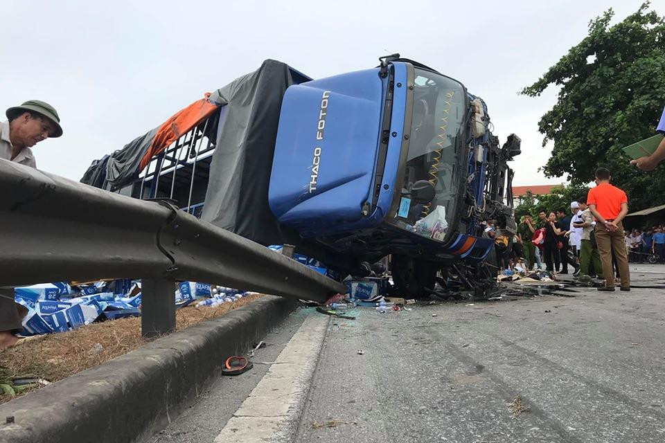 Hiện trường vụ việc. (Ảnh: CTV Nguyễn Huệ).