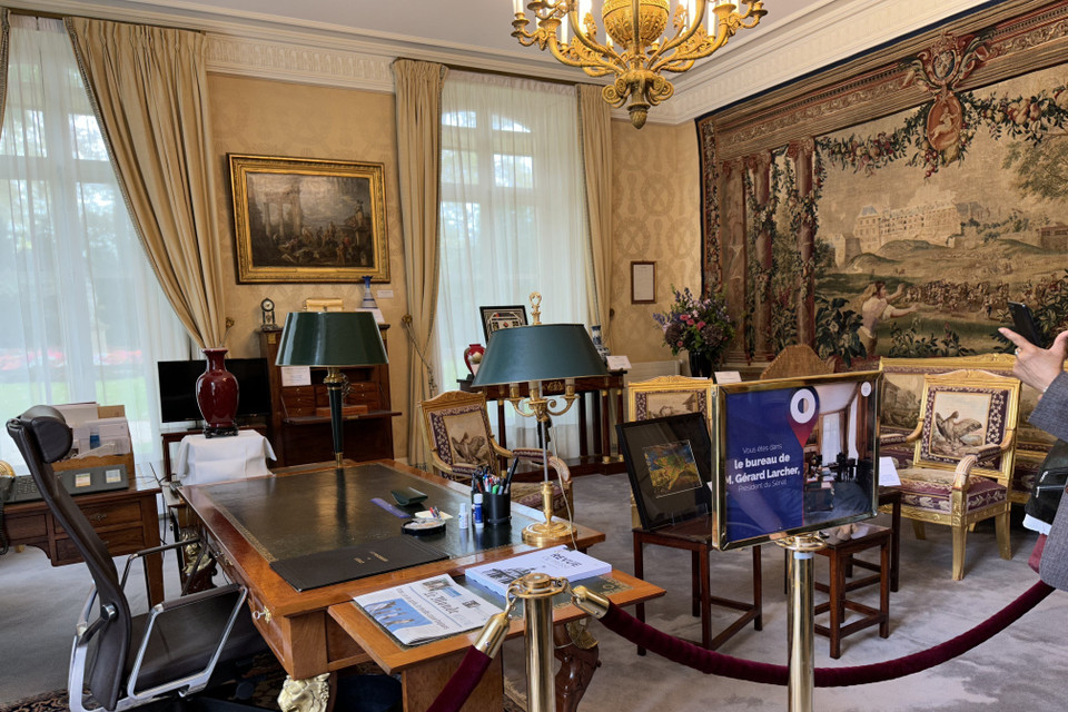 Phòng Chủ tịch Thượng viện. (Ảnh: Nguyễn Thu Hà/TTXVN)