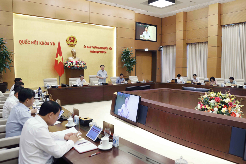 Quang cảnh phiên họp. (Ảnh: Doãn Tấn/TTXVN)