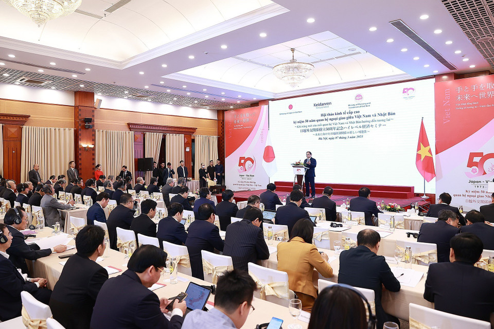 Quang cảnh hội thảo. (Ảnh: Dương Giang/Vietnam+) 