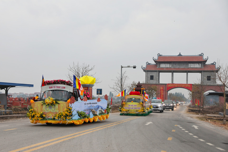 Hội Tây Yên Tử là một trong những hoạt động nằm trong khuôn khổ Tuần Văn hóa-Du lịch tỉnh Bắc Giang năm 2023. (Ảnh: Danh Lam/TTXVN)