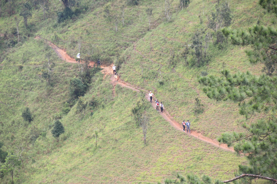 Đây sẽ là một trong những sản phẩm du lịch mới mạo hiểm, được kỳ vọng thu hút khách du lịch của tỉnh Bình Thuận trong thời gian tới. (Ảnh: Nguyễn Thanh/TTXVN)