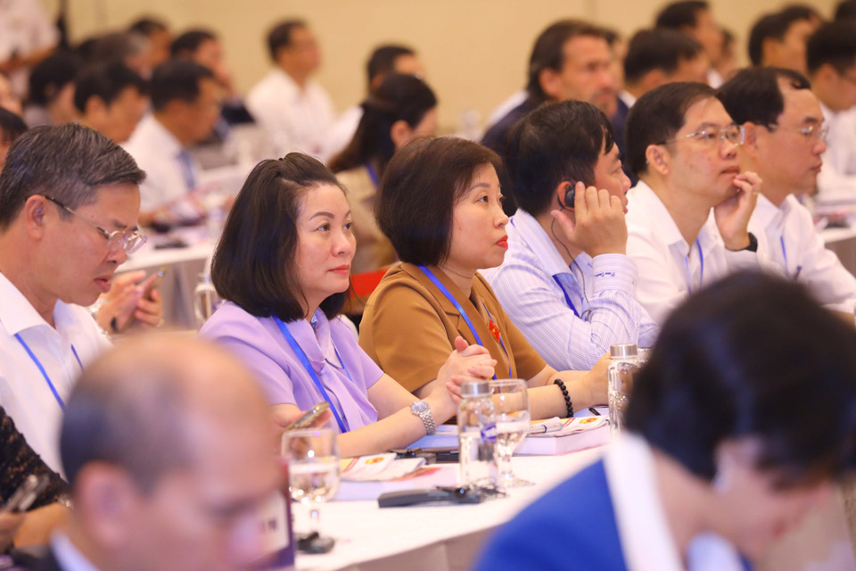 Đại biểu dự diễn đàn. (Ảnh: Văn Điệp/TTXVN)