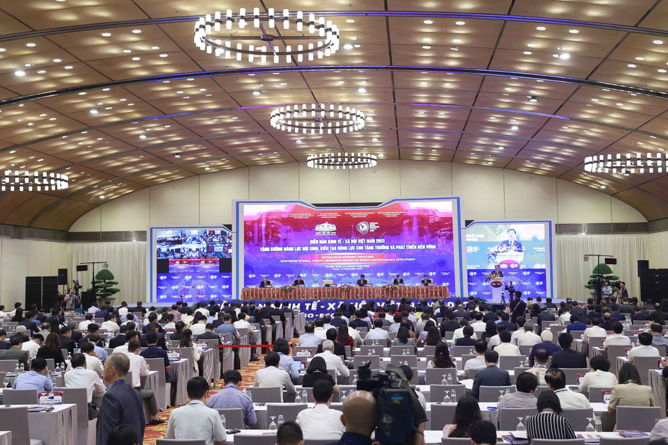 Toàn cảnh phiên khai mạc. (Ảnh: Doãn Tấn/TTXVN)