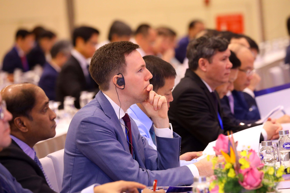 Đại biểu trong nước và quốc tế dự diễn đàn. (Ảnh: Văn Điệp/TTXVN)