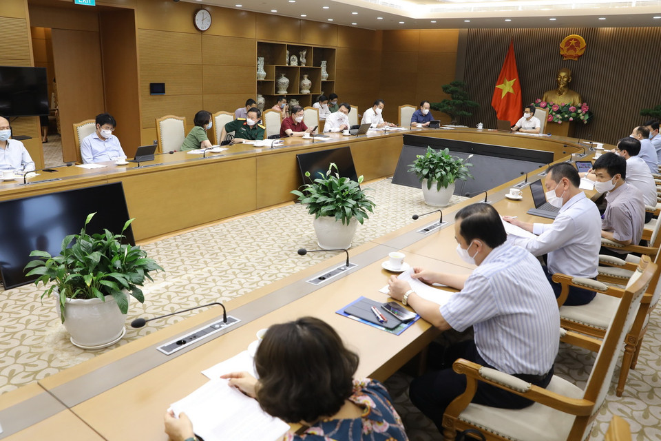 Quang cảnh cuộc họp. (Ảnh: Nguyễn Điệp/TTXVN)