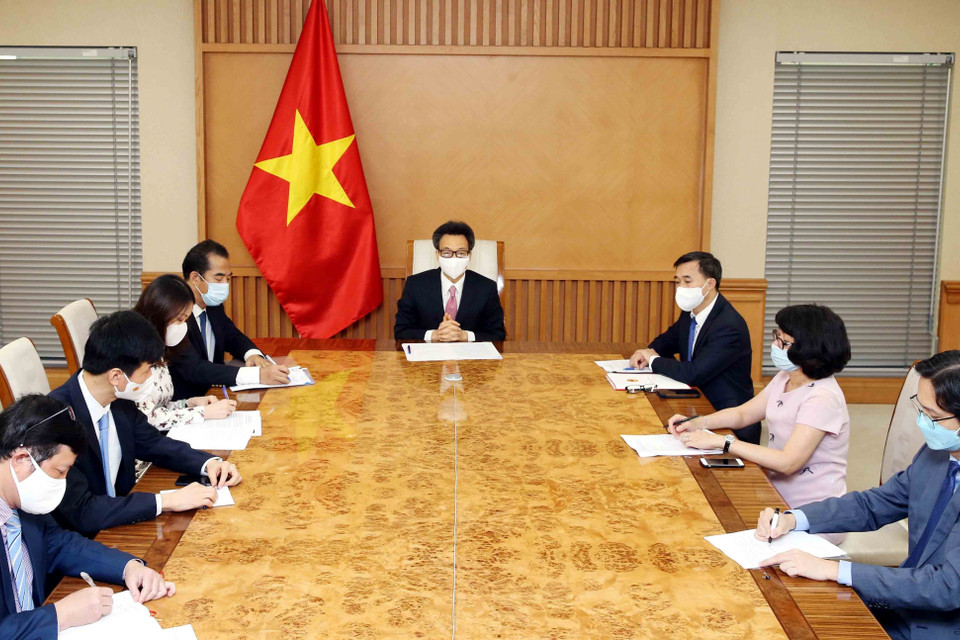 Quang cảnh cuộc họp. (Ảnh: Phạm Kiên/TTXVN)