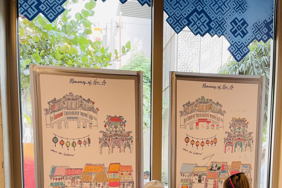 Hình ảnh Hội An lung linh và sinh động qua góc nhìn của bạn bè quốc tế, đặc biệt là những bức tranh đầy màu sắc đến từ các du khách nhí (Nguồn: Vietnam+)