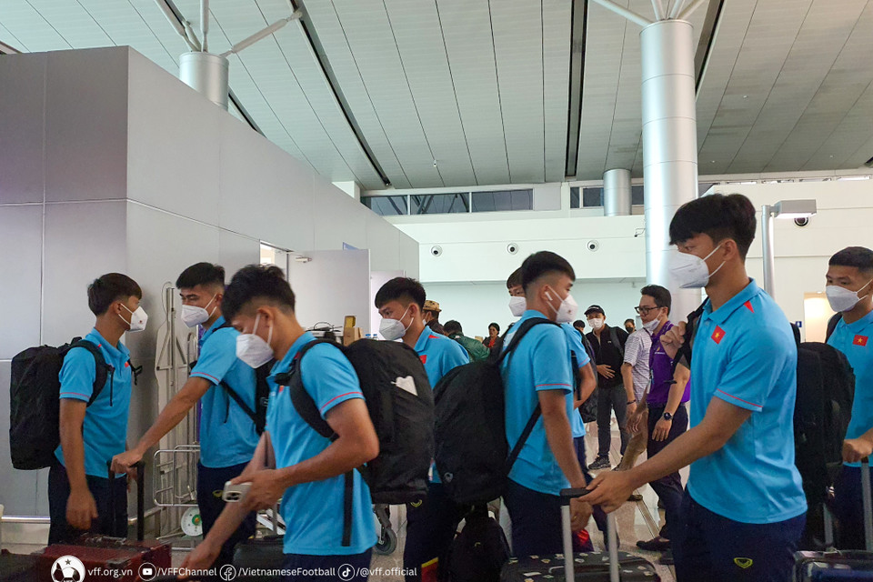 Mục tiêu của U22 Việt Nam tại SEA Games 32 là bảo vệ tấm huy chương Vàng môn bóng đá nam. (Nguồn: VFF)