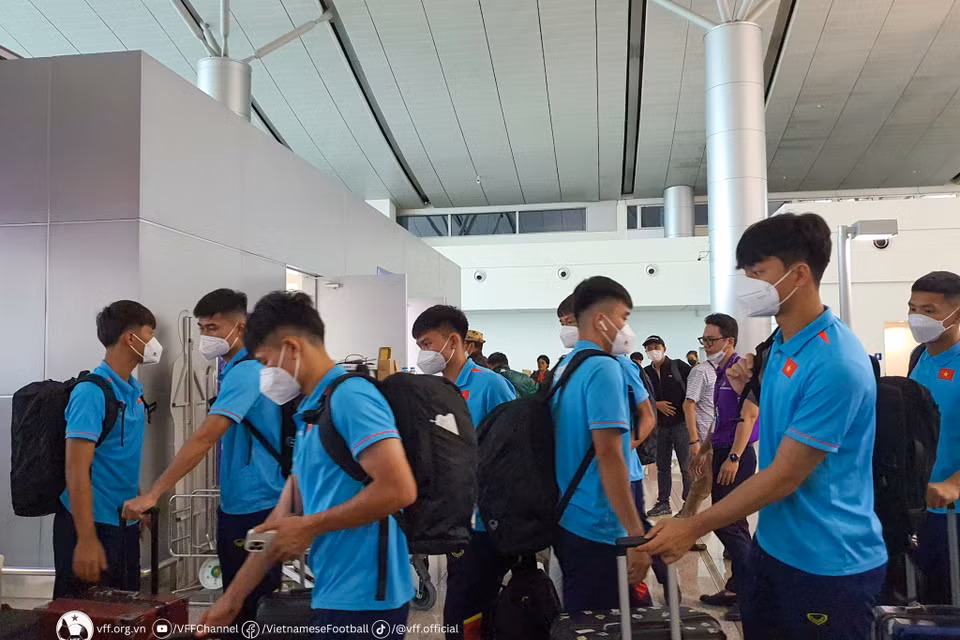 Mục tiêu của U22 Việt Nam tại SEA Games 32 là bảo vệ tấm huy chương Vàng môn bóng đá nam. (Nguồn: VFF)