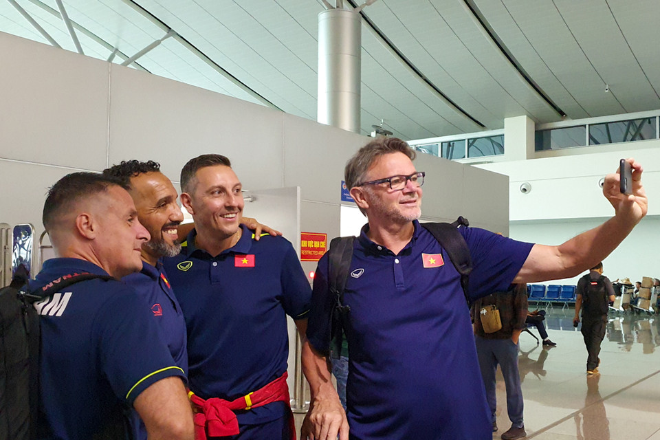 Nhiệm vụ của ông Philippe Troussier và các học trò tại SEA Games 32 được dự báo không dễ dàng. (Nguồn: VFF)