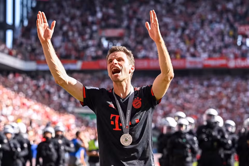 Mueller cũng đã có cho riêng mình 12 chức vô địch Bundesliga. (Nguồn: FcBayern)