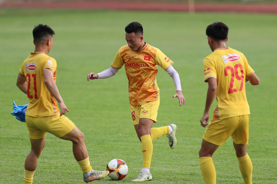 Tuy vậy, tất cả đều rất nỗ lực để tìm cho mình 1 suất chính trong đội hình. (Nguồn: VFF)