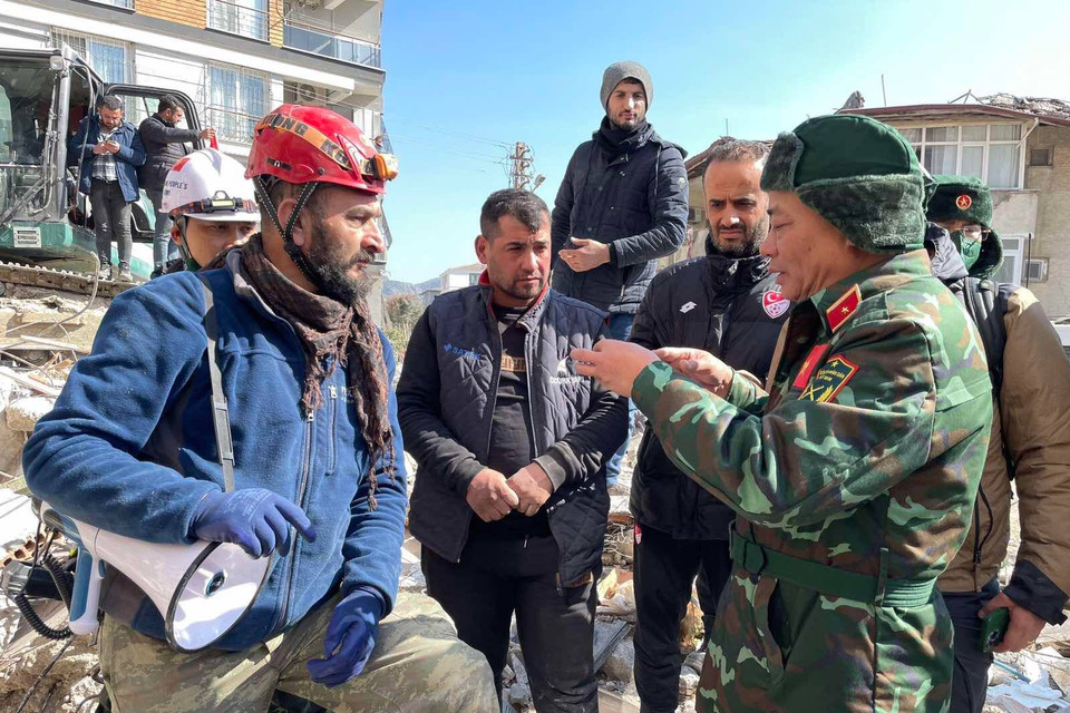 Hai vị trí còn lại bàn giao cho đơn vị sở tại. (Ảnh: Văn Hiếu/Vietnam+)