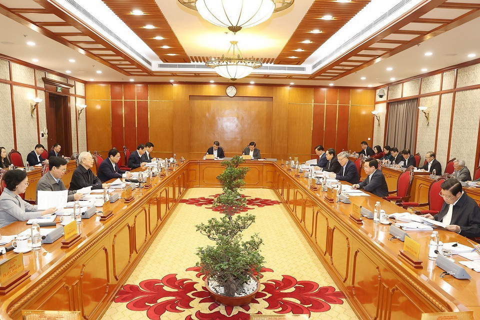 Toàn cảnh cuộc họp. (Ảnh: Trí Dũng/TTXVN)