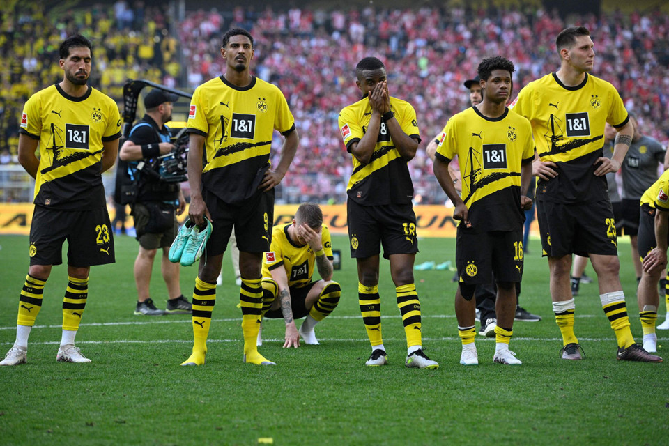 ...nhưng rồi lại đánh mất tất cả khi chỉ có được trận hòa đáng quên trước Mainz ngay trên sân nhà. (Nguồn: BvB)