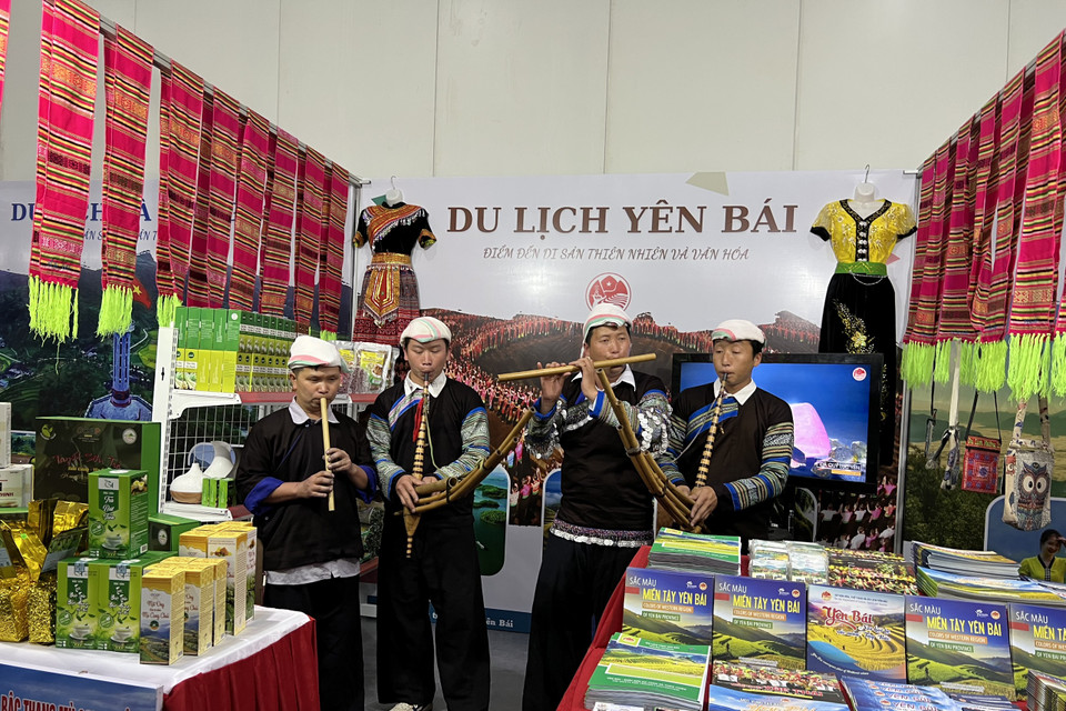 Sắc màu văn hóa của tỉnh miền núi Đông Bắc. (Ảnh: Mai Mai/Vietnam+)