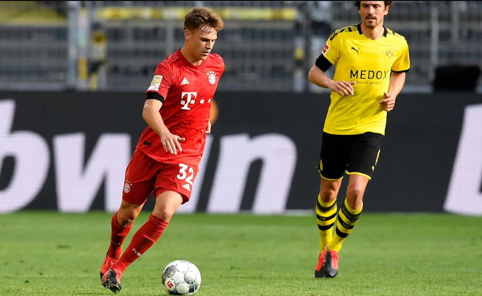 Bên kia chiến tuyến, Kimmich tiếp tục thể hiện phong độ ấn tượng... (Nguồn: FcBayern)