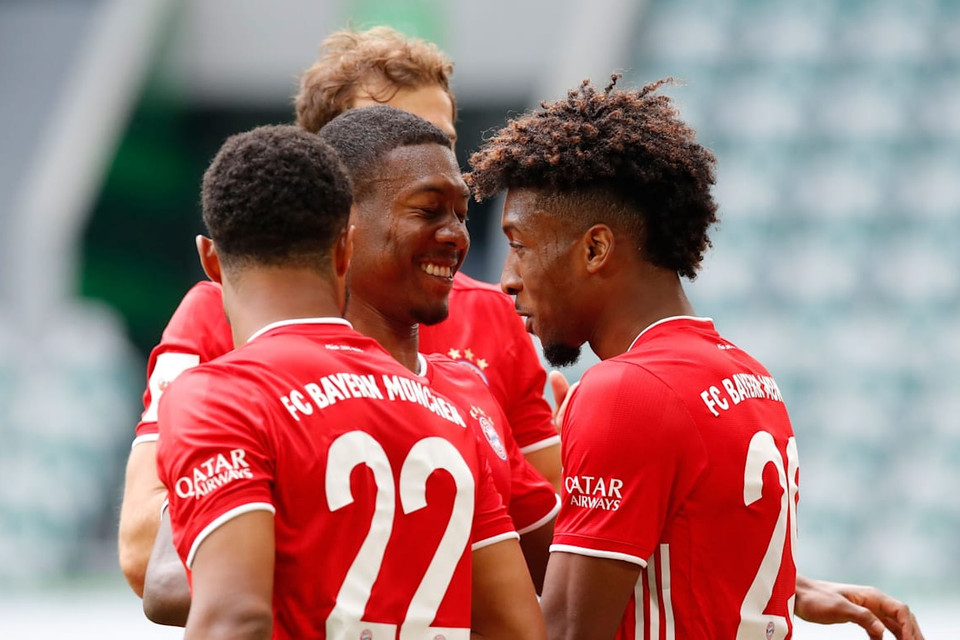 Niềm vui của Hùm xám sau khi sớm phá vỡ thế cân bằng. (Nguồn: FcBayern)