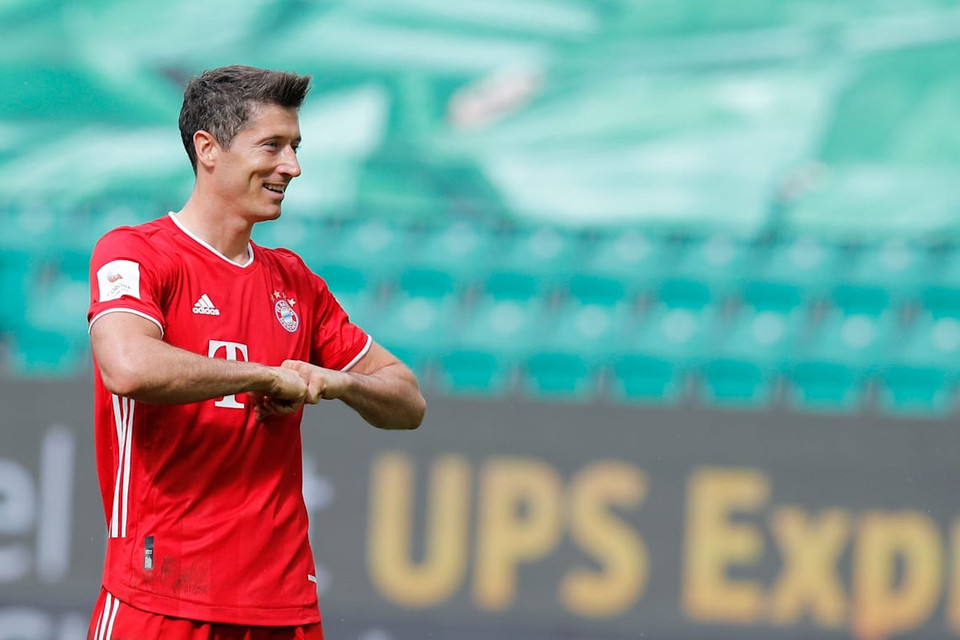 Đây cũng là bàn thắng thứ 34 của chân sút người Ba Lan tại Bundesliga mùa này. (Nguồn: FcBayern)