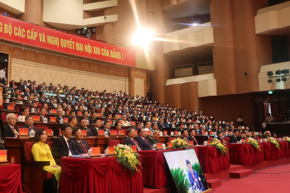 Các Đại biểu tham dự Đại hội. (Ảnh: Thanh Thương/TTXVN)