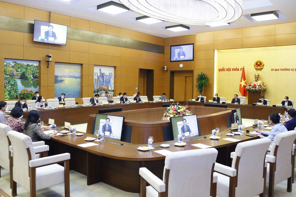 Quang cảnh cuộc họp. (Ảnh: Doãn Tấn/TTXVN)