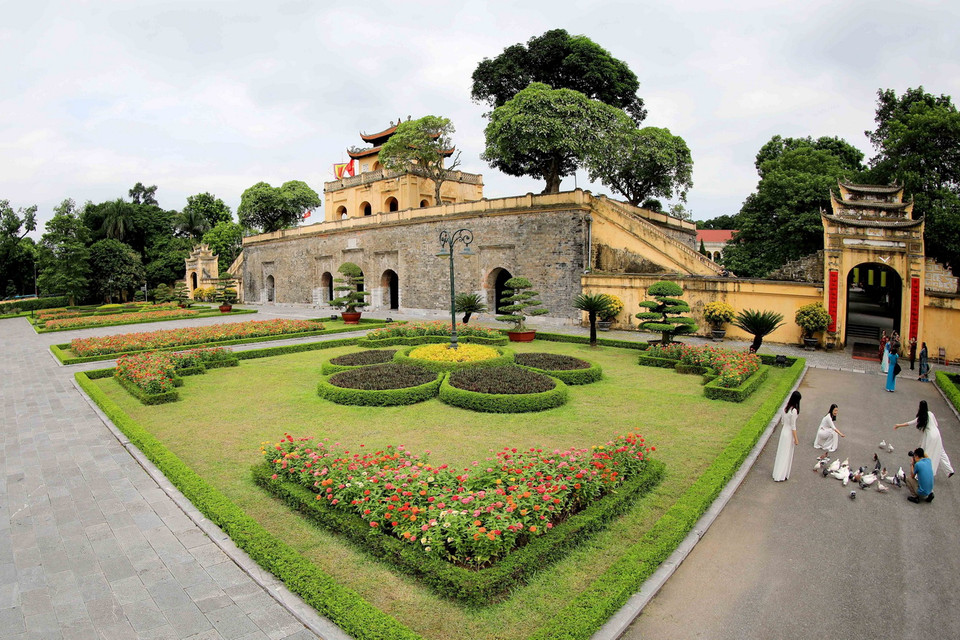 Khu Thành cổ, nơi hội quân của 3 cánh quân Đại đoàn 308 vào tiếp quản Thủ đô trong sáng 10/10/1954. (Ảnh: Thanh Tùng/TTXVN)