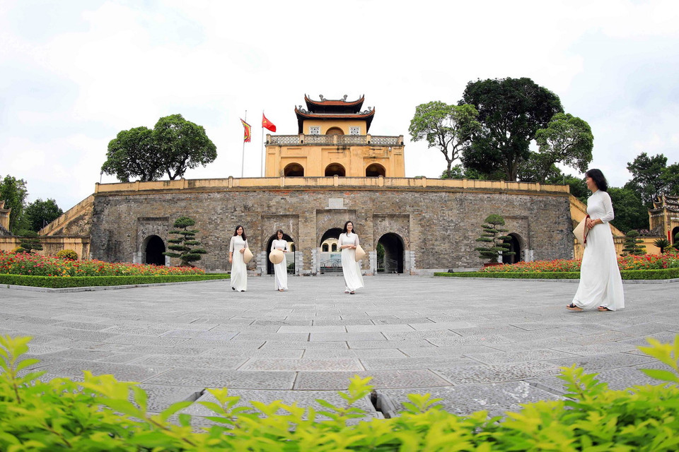 Khu Thành cổ, nơi hội quân của 3 cánh quân Đại đoàn 308 vào tiếp quản Thủ đô trong sáng 10/10/1954. (Ảnh: Thanh Tùng/TTXVN)