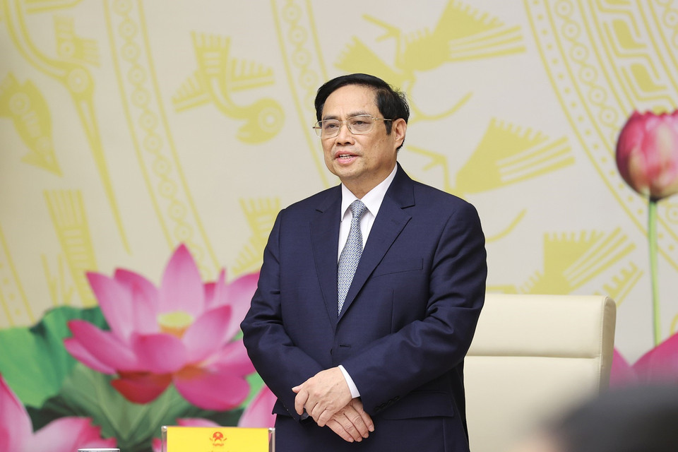 Thủ tướng Phạm Minh Chính. (Ảnh: Dương Giang/TTXVN)