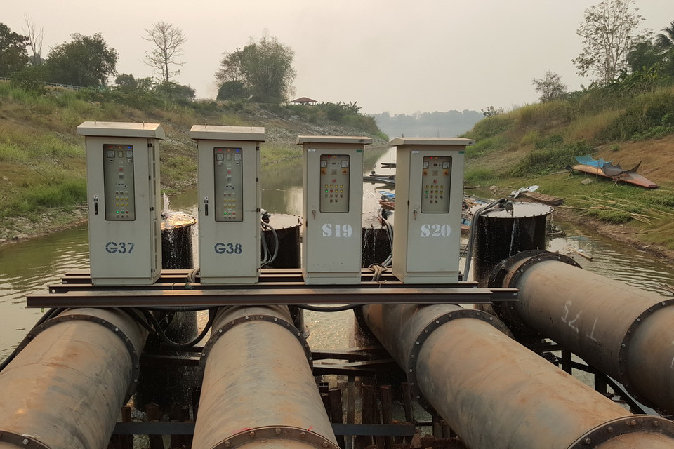 Chính phủ Thái Lan đã dự kiến chi 1,8 tỷ USD để thực hiện kế hoạch chuyển nước sông Mekong. (Sơn Nam-Quang Thuận/Vietnam+)