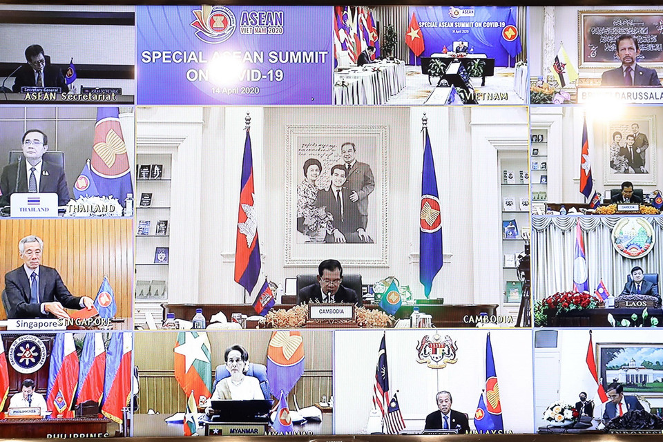 Thủ tướng Campuchia Samdech Techo Hun Sen phát biểu. (Ảnh: Thống Nhất/TTXVN)