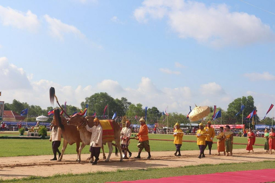 Quang cảnh buổi lễ. (Ảnh: PV/TTXVN)